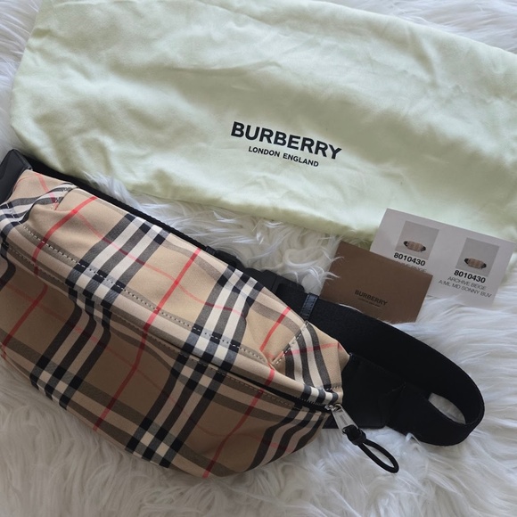 Burberry Other - Burberry Sonny Check Belt Bag